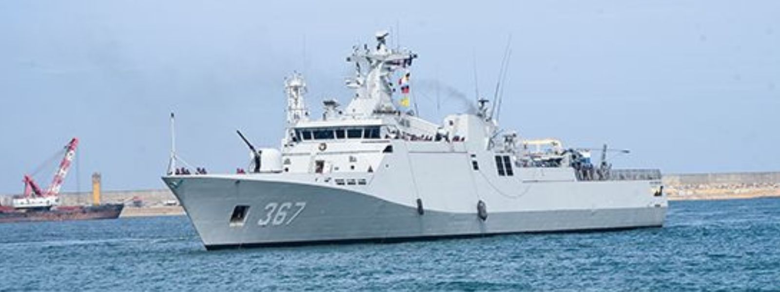 Indonesian Naval Ship arrives in Colombo